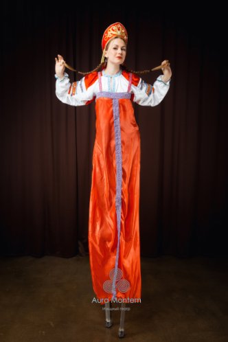 Русская народная ходулистка